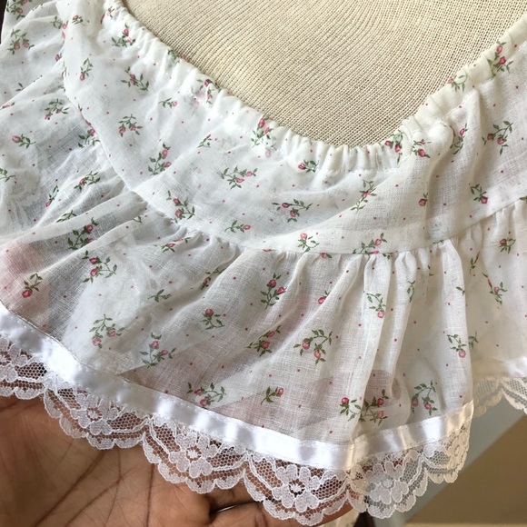 Gunne Sax by Jessica Maxi Prairie Cottage-core Off-shoulder Dress - Picture 13 of 16